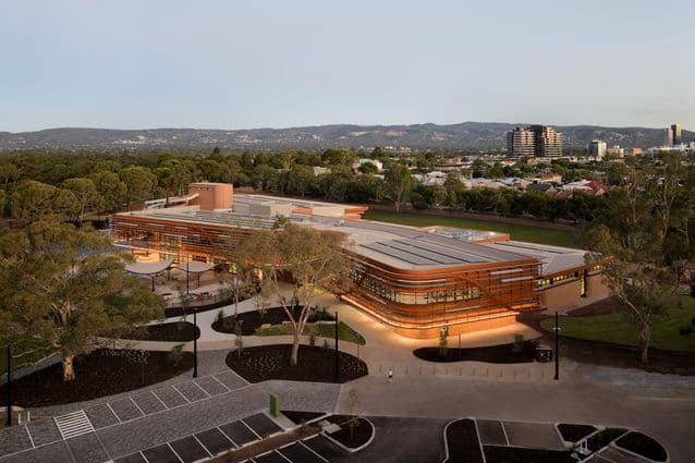 Adelaide Aquatic Centre Mimari Tasarımı