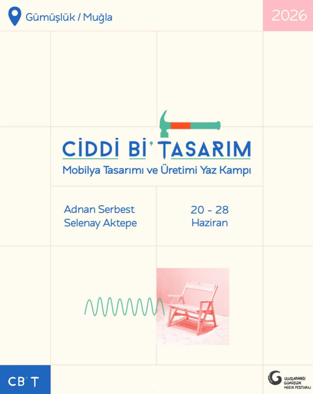 Gümüşlük Mobilya Tasarımı Yaz Kampı